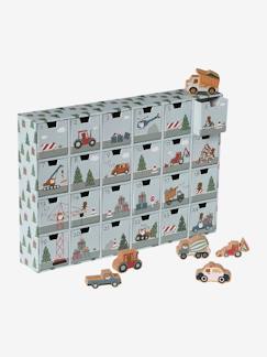 Dekoration & Bettwäsche-Dekoration-Wohnaccessoires-Kinder Adventskalender mit Spielzeug aus Holz FSC®