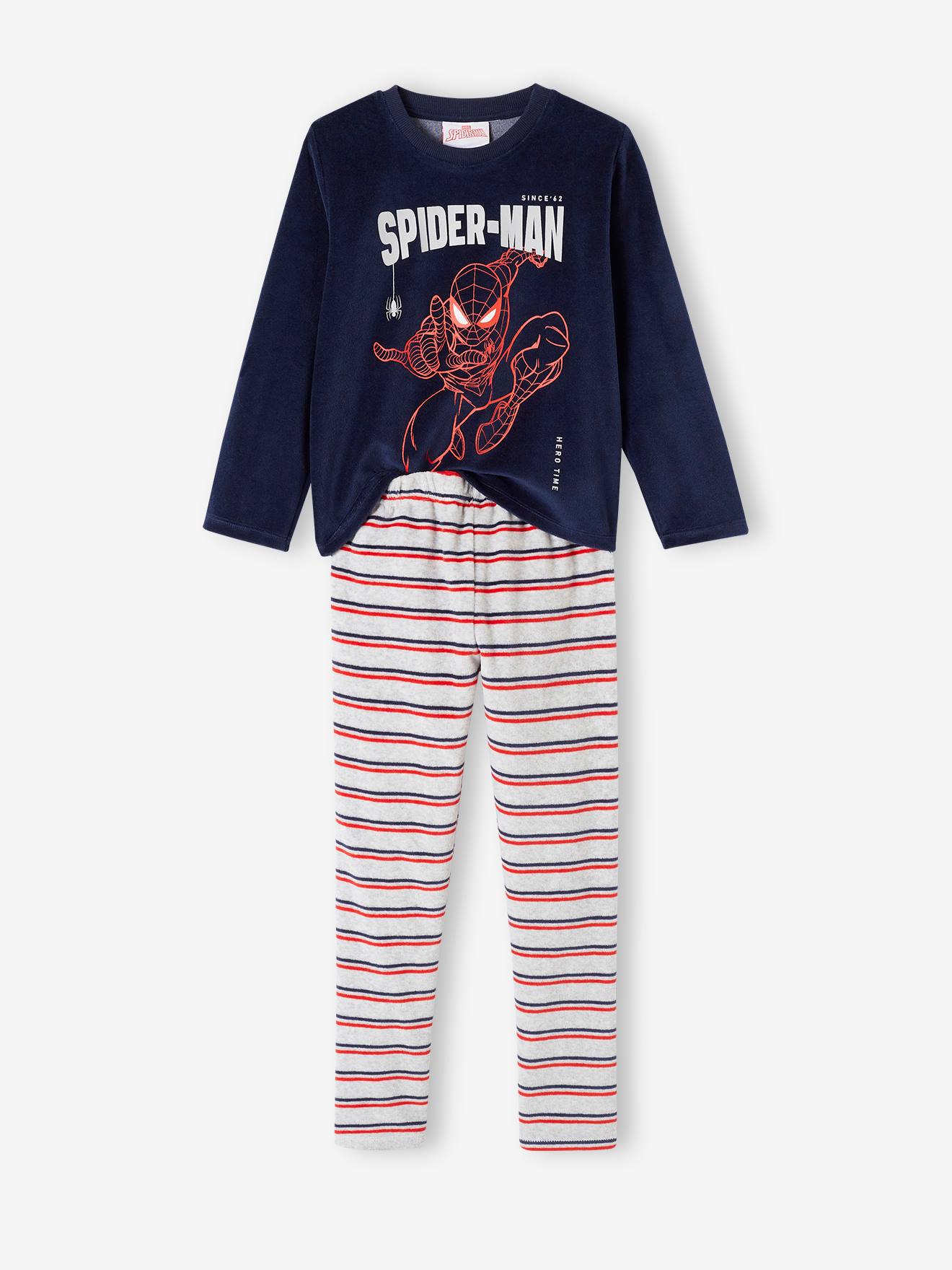 Kinder Samt-Schlafanzug MARVEL SPIDERMAN