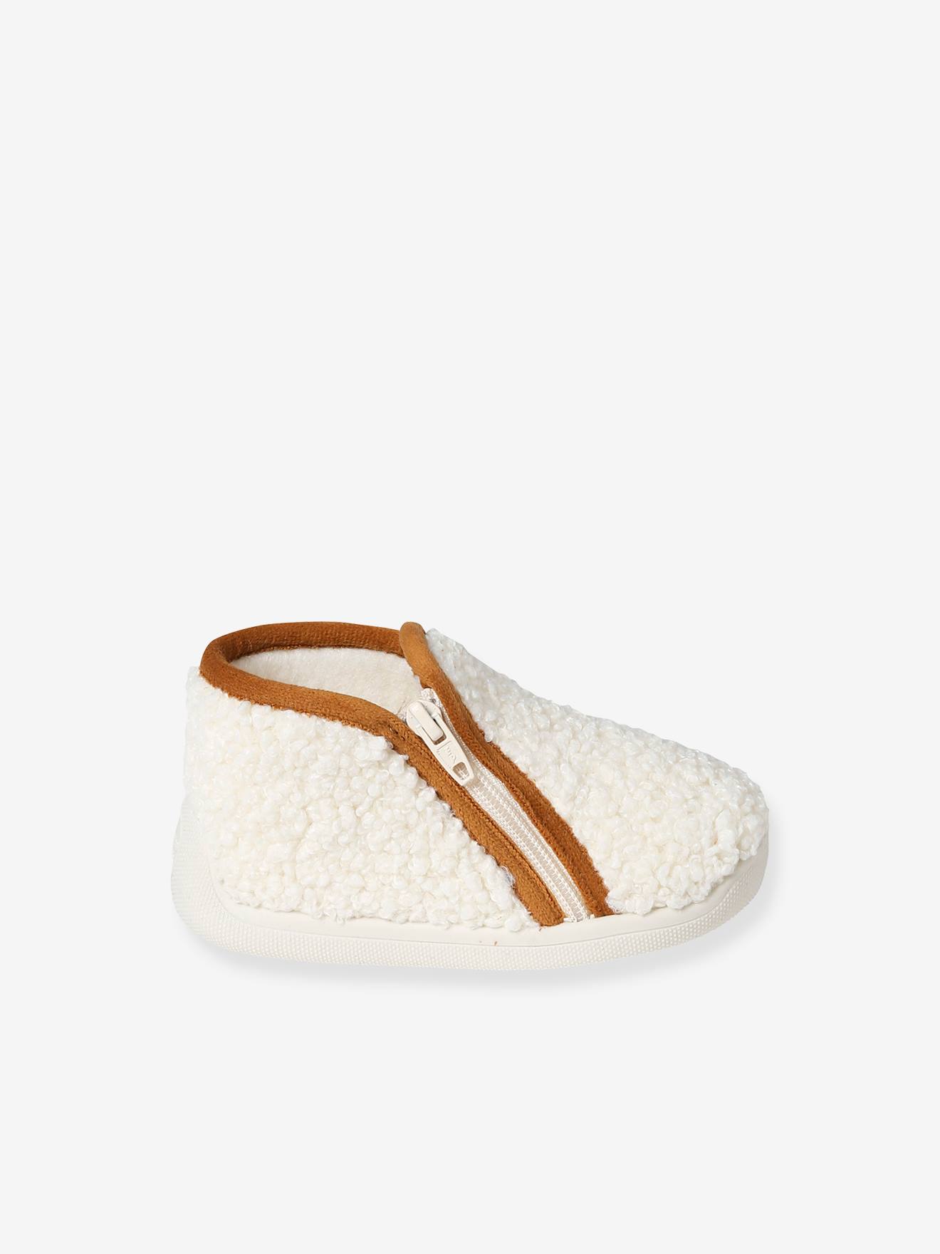 Thumbnail - Baby Krabbelschuhe aus Plüsch