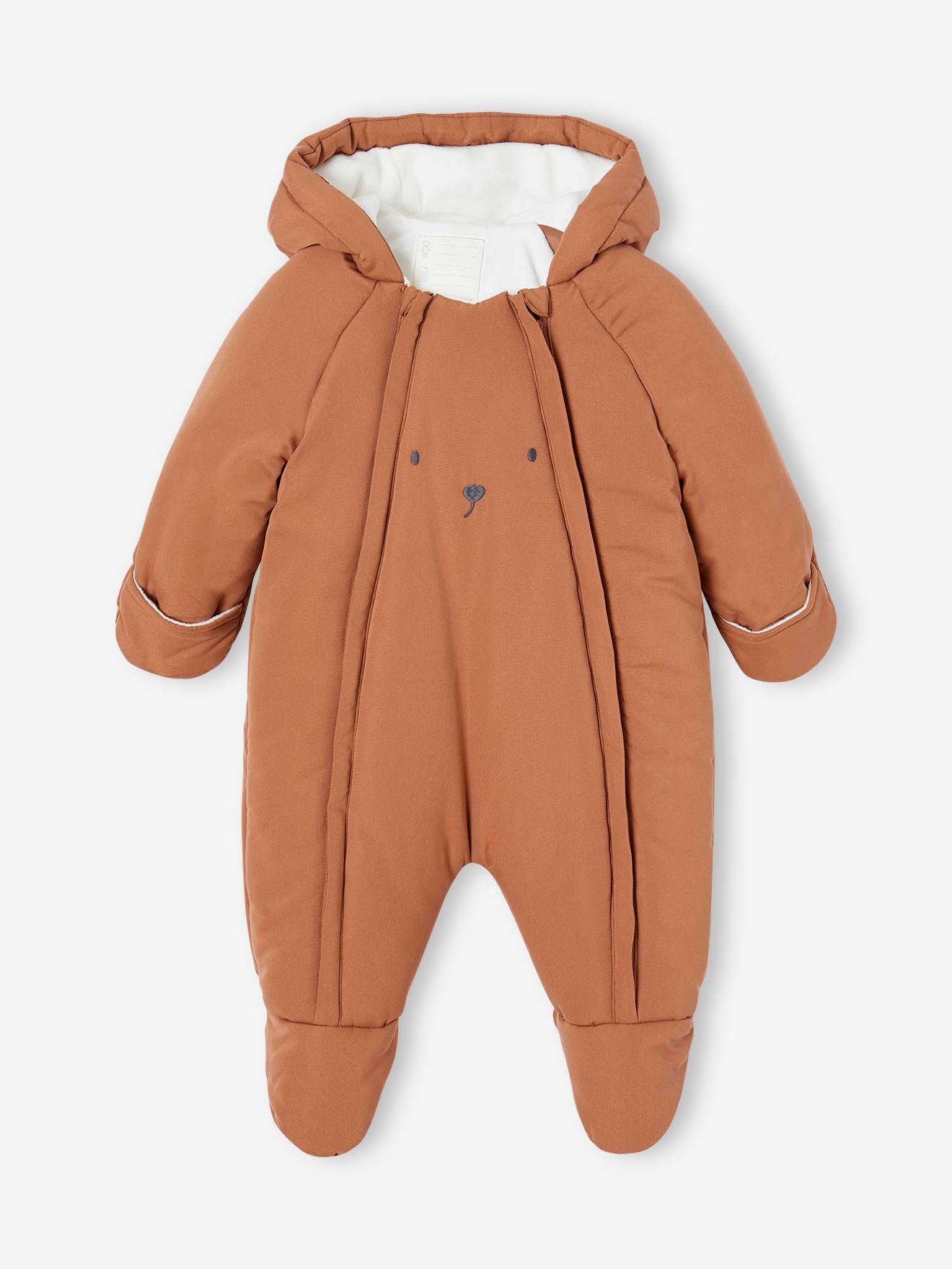 Baby Winter-Overall mit Fleecefutter
