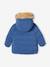 Jungen Baby Winterjacke mit Recycling-Polyester - indigo-blau+kurkuma - 3