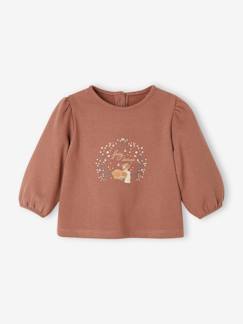 Babymode-Pullover, Strickjacken & Sweatshirts-Baby Sweatshirt, Reh