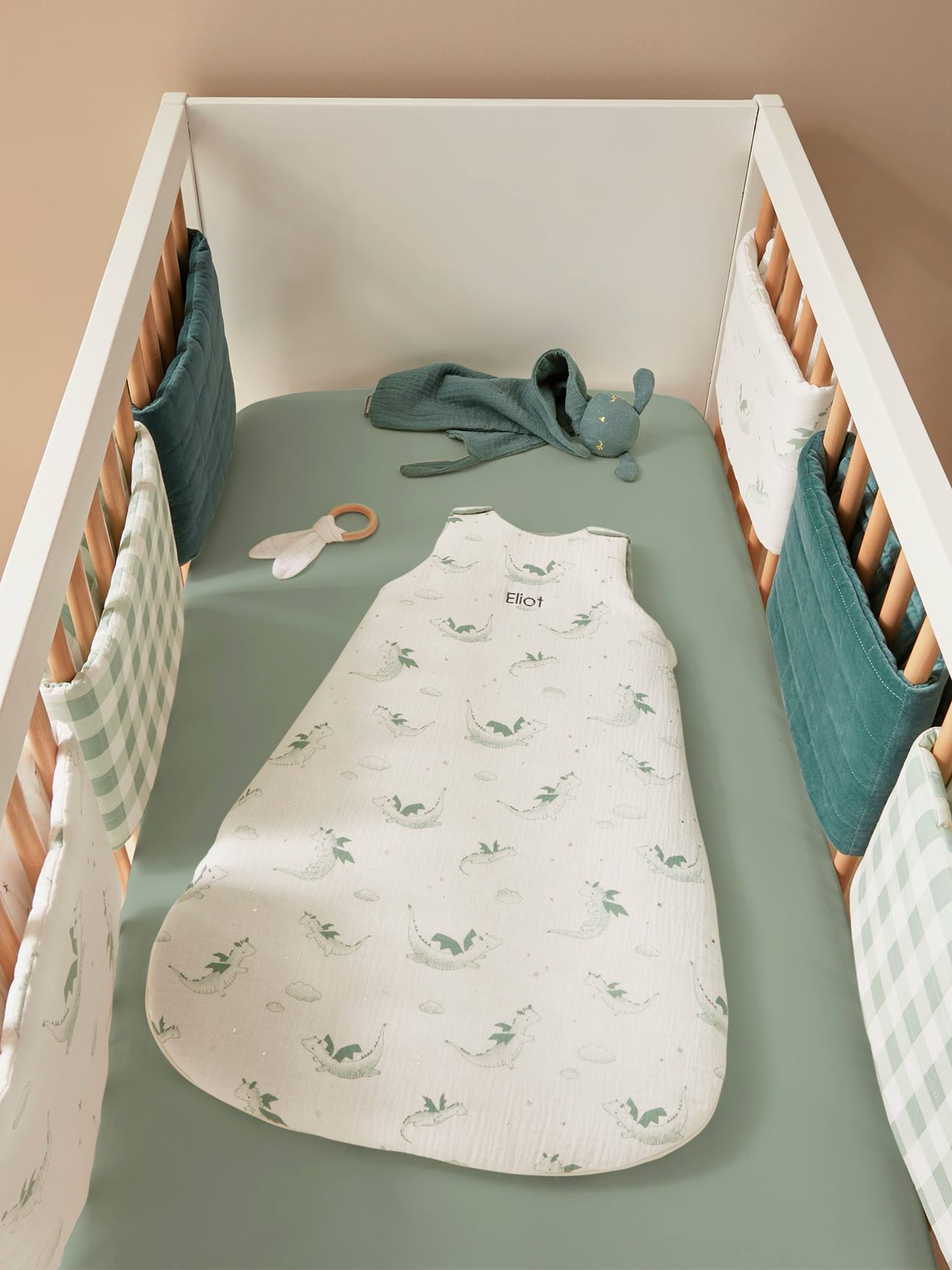 Vertbaudet Baby Bettumrandung Mehrfarbig Einheitsgröße