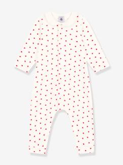 Babymode-Baby Overall mit Herzen PETIT BATEAU