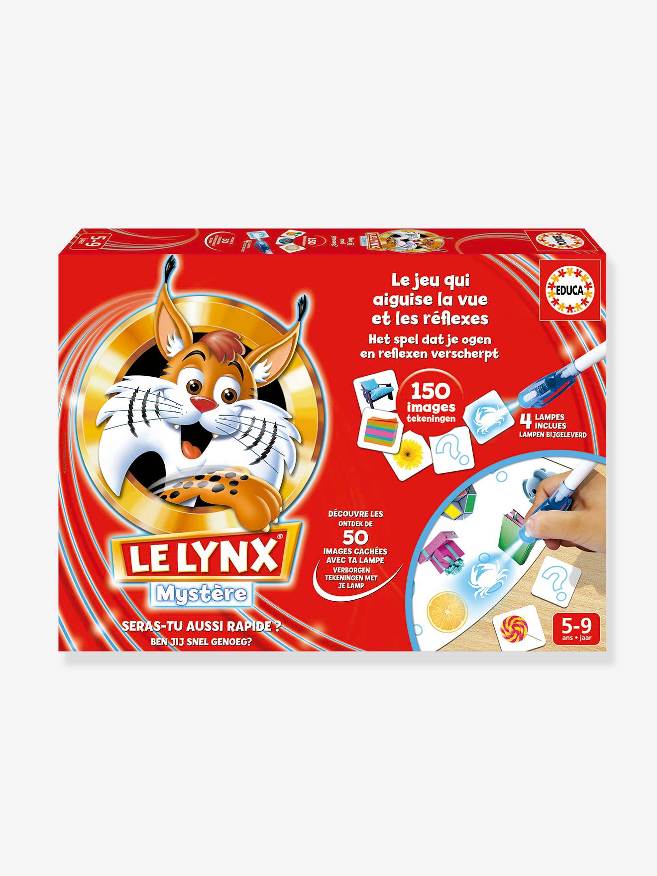 Kinder Suchspiel LYNX Mystère mit 150 Bildern EDUCA