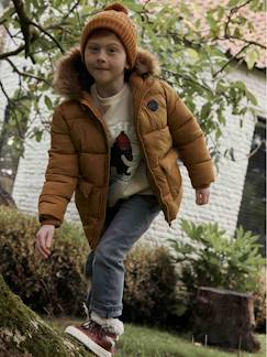 Jungenkleidung-Jacken & Mäntel-Jungen Jacke & Handschuhe mit Recyclingmaterial
