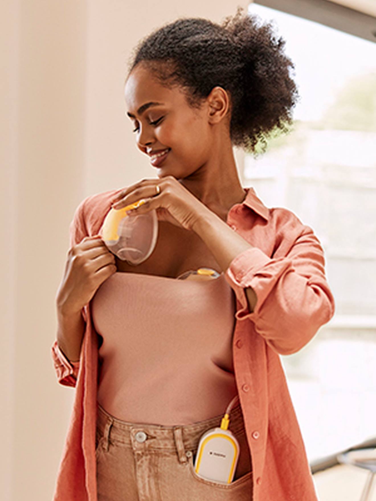 Thumbnail - Freihändige Doppelmilchpumpe Freestyle Hands Free MEDELA