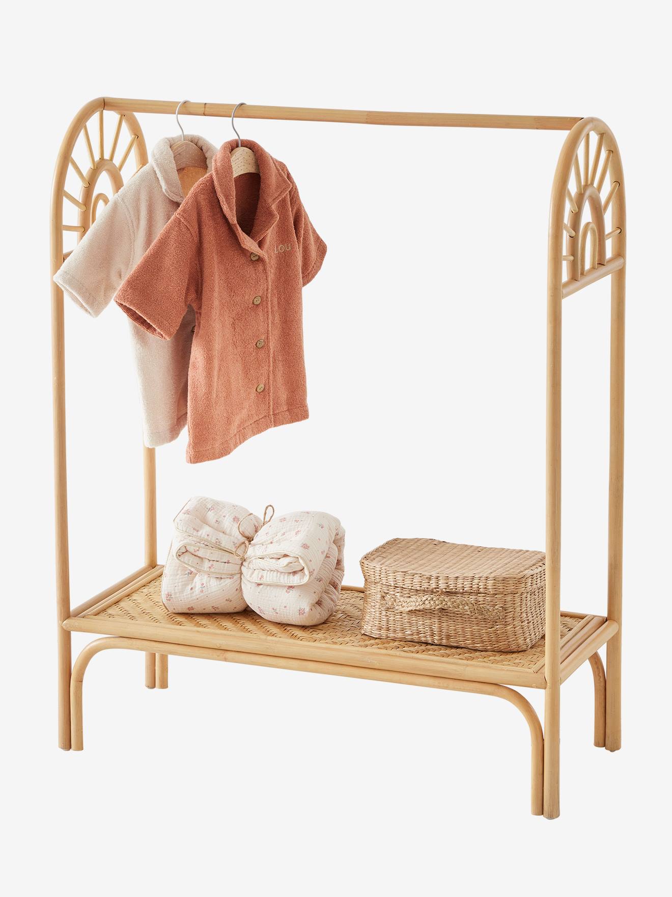 Thumbnail - Kinderzimmer Kleiderständer aus Rattan SONNENSCHEIN