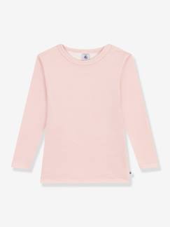 Maedchenkleidung-Shirts & Rollkragenpullover-Shirts-Kinder Thermo-Shirt mit Wolle PETIT BATEAU