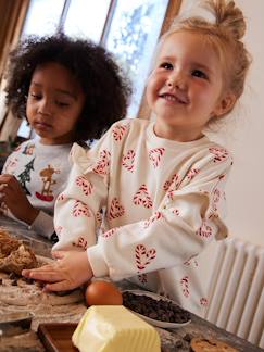 Mädchen Weihnachts-Sweatshirt mit Volantärmeln  [numero-image]