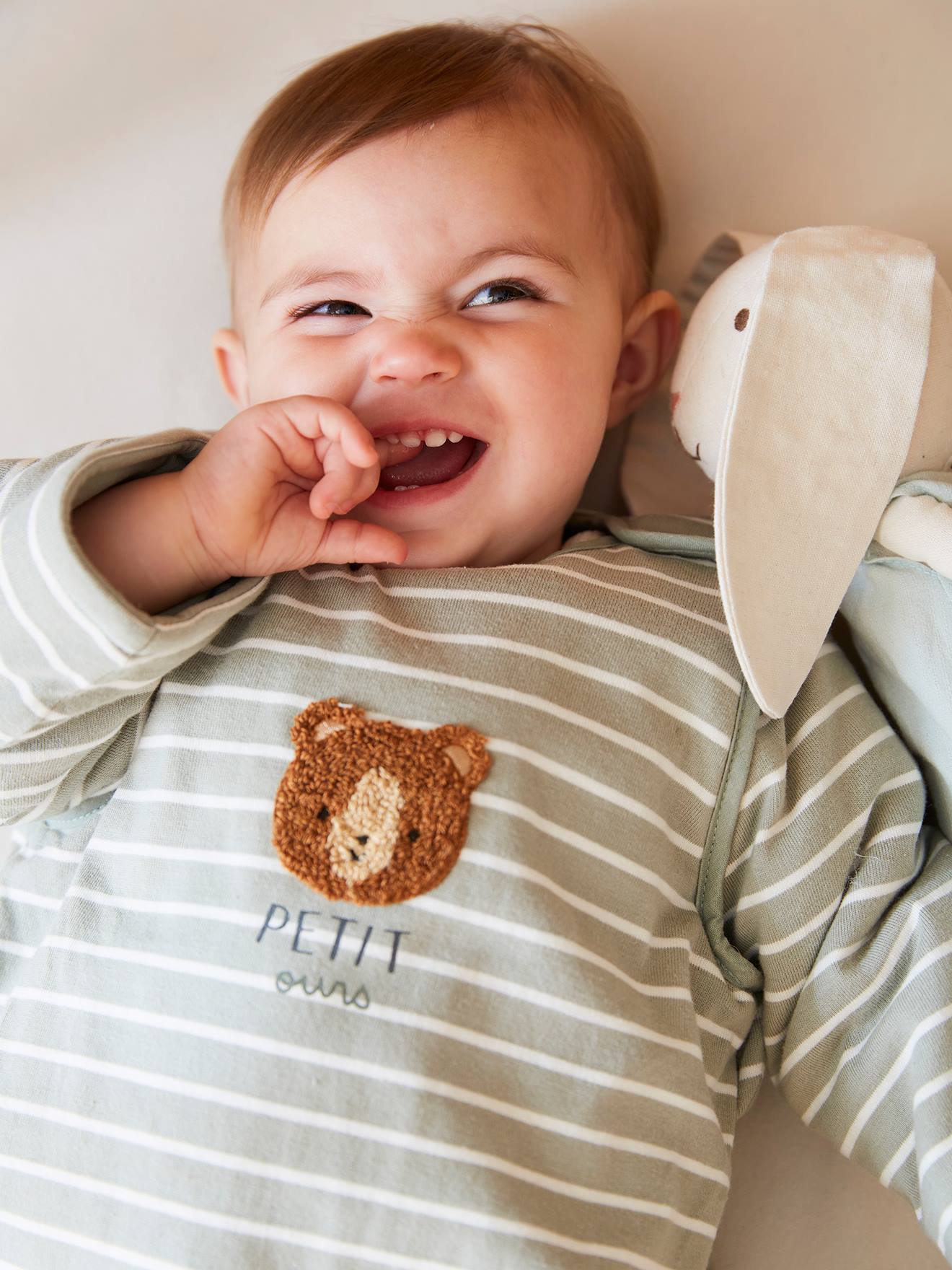 Baby Winterschlafsack mit Bär oder Fuchs