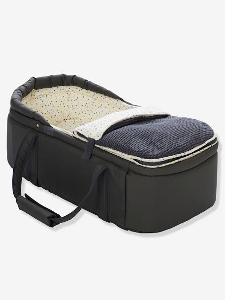 Softtragetasche für Babys - anthrazit/sterne+stahlgrau - 3