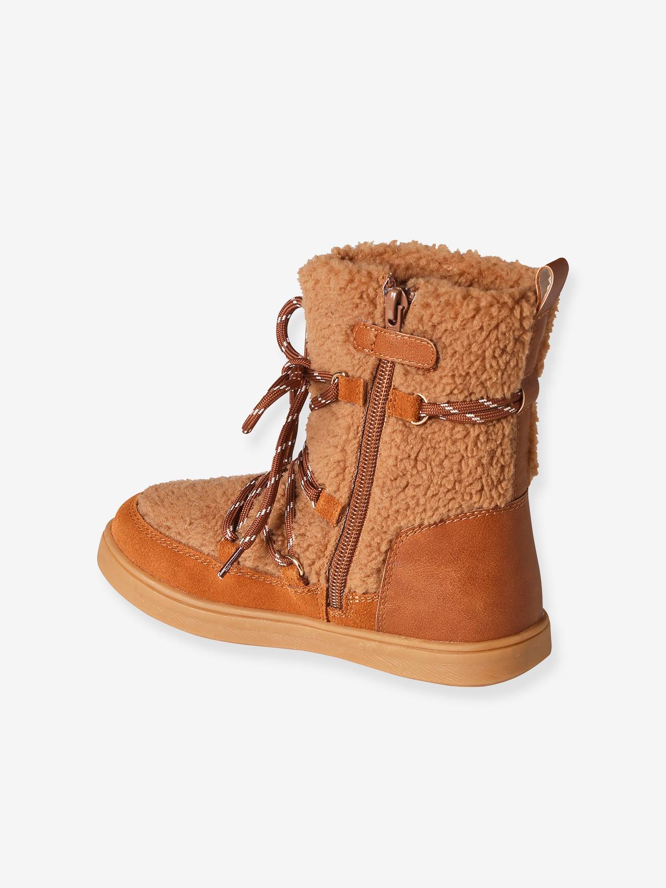 Thumbnail - Warme Mädchen High-Sneakers