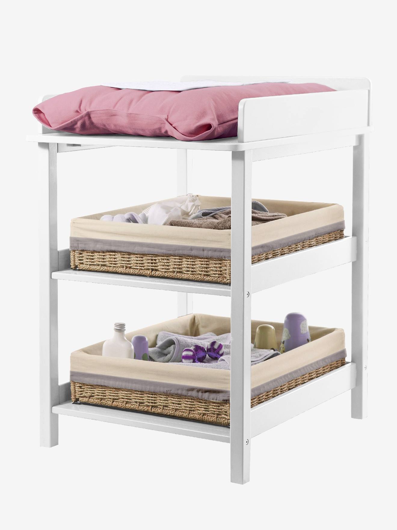 Thumbnail - Babyzimmer Wickeltisch MADISON mit 2 Ablagen