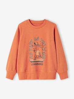 Jungenkleidung-Jungen Sweatshirt mit Print BASIC Oeko-Tex