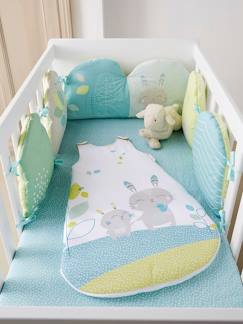 Kinderzimmer-Babybettwäsche-Babybettumrandung aus reiner Baumwolle