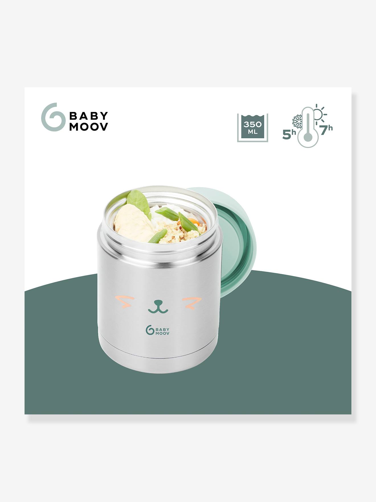 Thumbnail - Isolierbehälter aus Edelstahl EAT'S ISY BABYMOOV