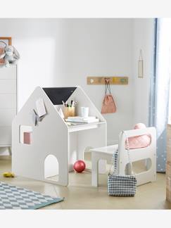 Kinderzimmer-Kindermöbel-Kinder-Set aus Schreibtisch und Stuhl