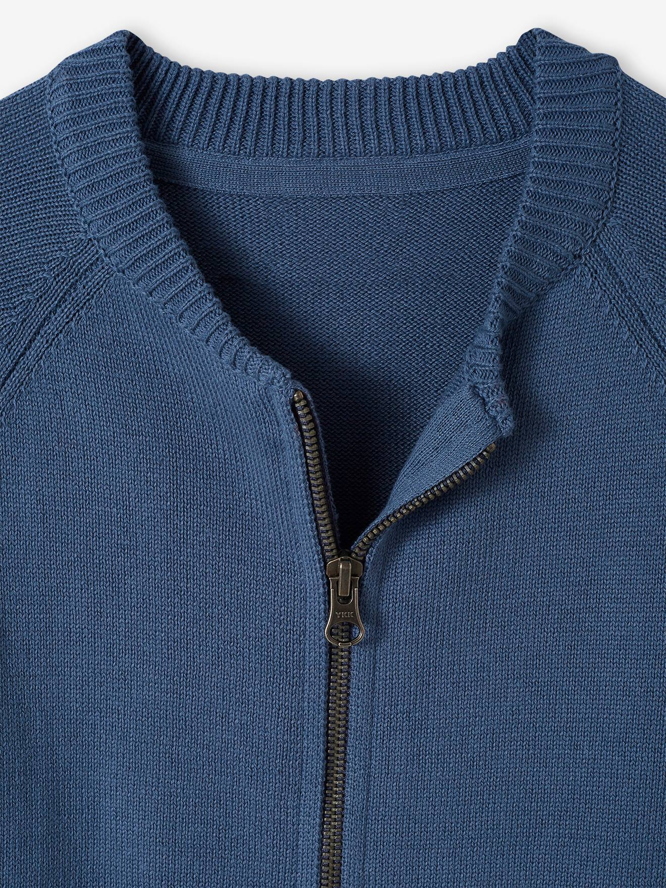 Thumbnail - Jungen Strickjacke im College