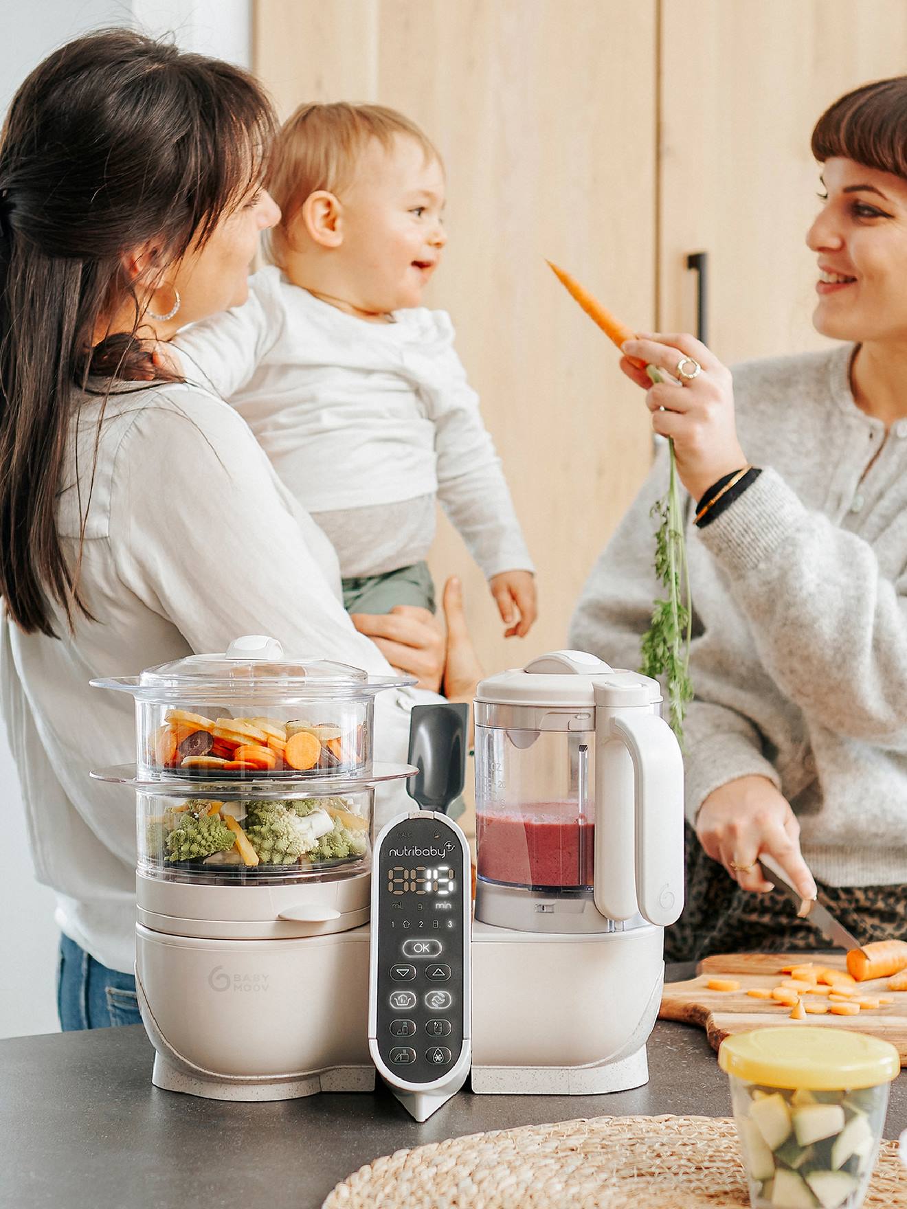 Thumbnail - 6-in-1 Babynahrungszubereiter NUTRIBABYBeikost BABYMOOV