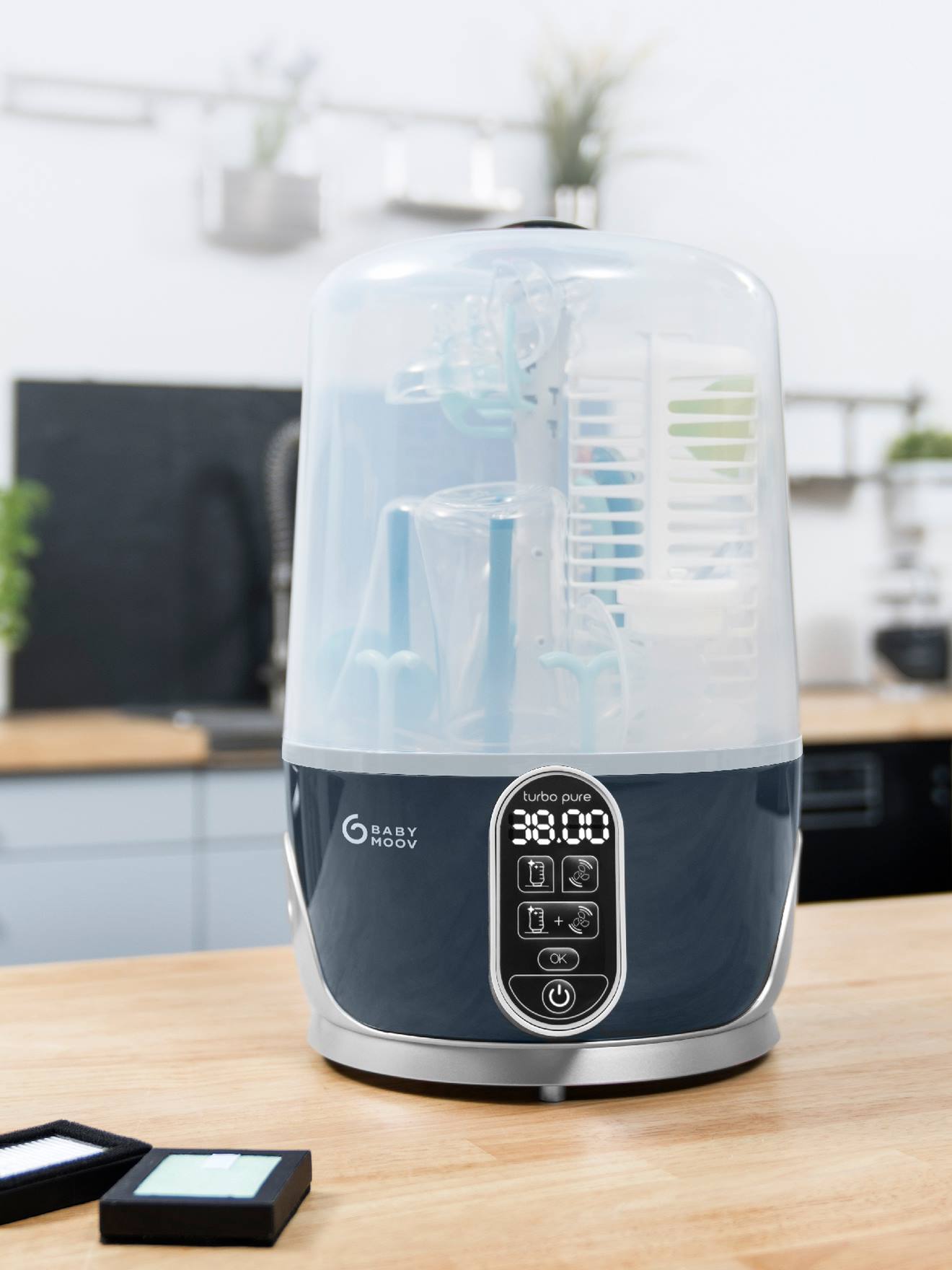 Thumbnail - Elektrischer Dampfsterilisator TURBO PURE BABYMOOV