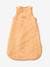 Baby Sommerschlafsack JACQUARD personalisierbar Oeko-Tex - aprikose blumen+pastellgelb sonnen+pistaziengrün regenbogen+wollweiß herzen - 1