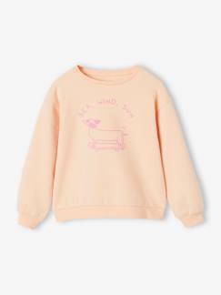 Maedchenkleidung-Pullover, Strickjacken & Sweatshirts-Sweatshirts-Mädchen Sweatshirt mit Print Basics