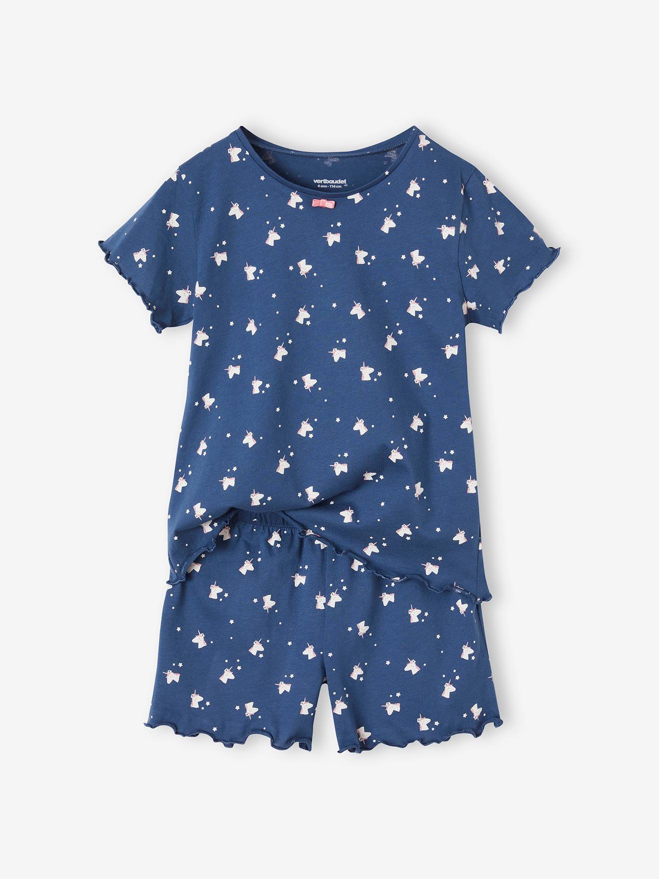 BANGSAUR Mädchen Sommerkleider 2er-Pack – Baumwolle, Swing-Ärmel, Nachthemd / Hauskleid, Größen 3–12 Jahre