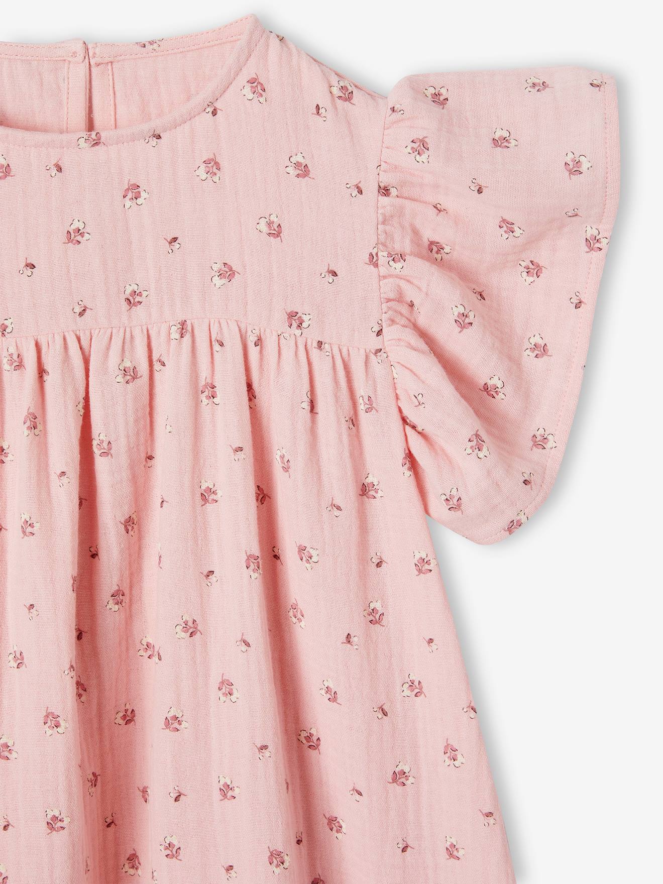 Thumbnail - Kurzärmeliges Mädchen Kleid