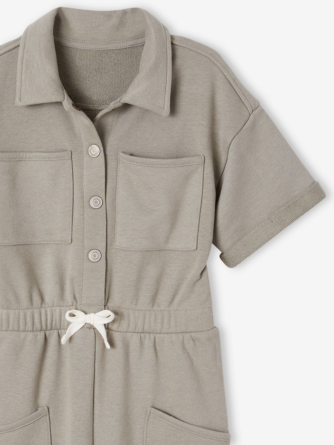 Thumbnail - Mädchen Jumpsuit aus Sweatware