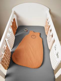 Babyartikel-Baby Bettumrandung/Laufgitter-Polster ETHNIC mit Recycling-Polyester