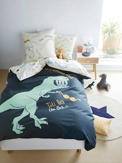 Bettwäsche und Bettwaren-Kinder Bettwäsche-Set „Dinoland“ Oeko-Tex