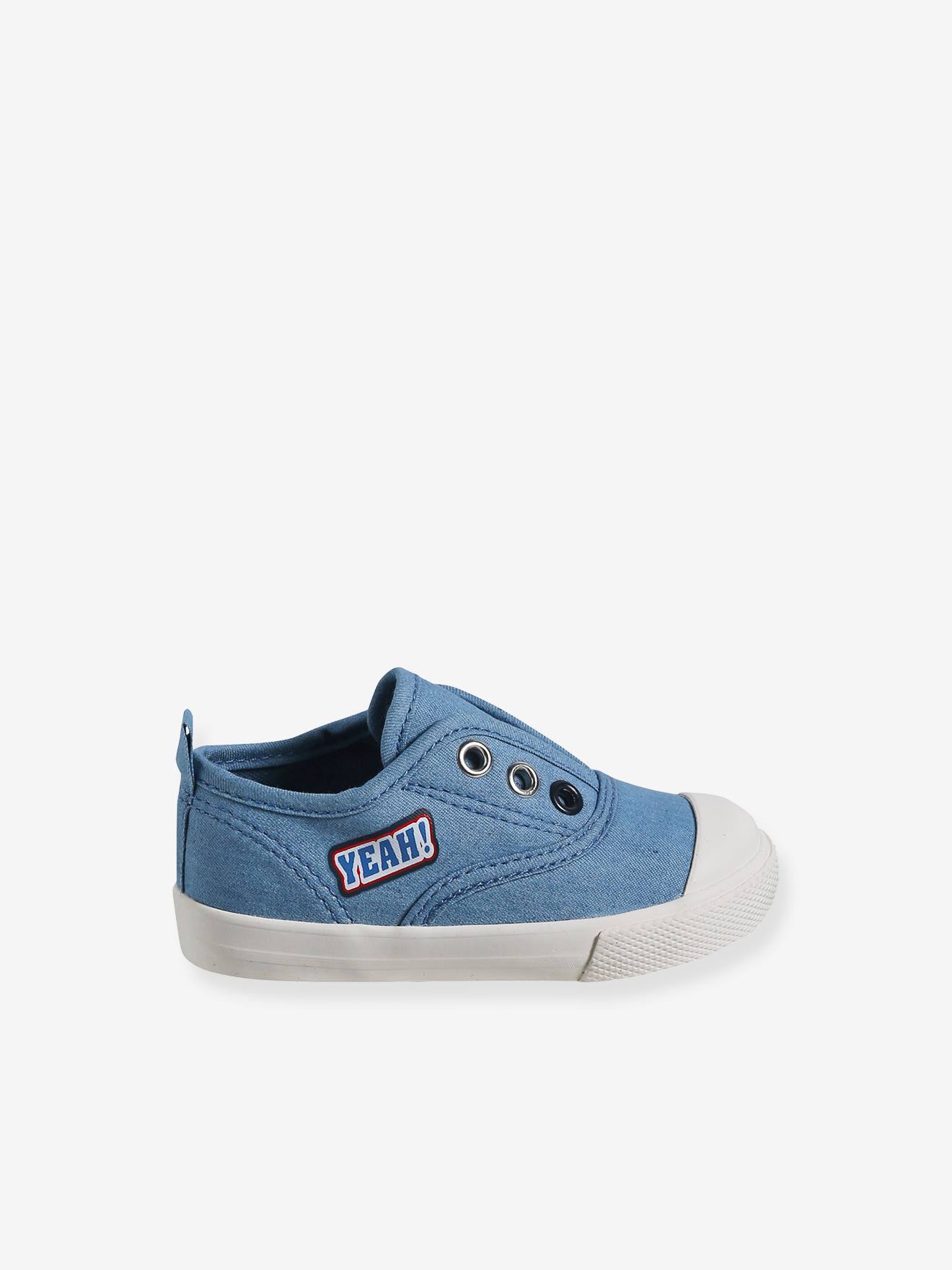 Thumbnail - Baby Stoff-Sneakers mit Gummizug