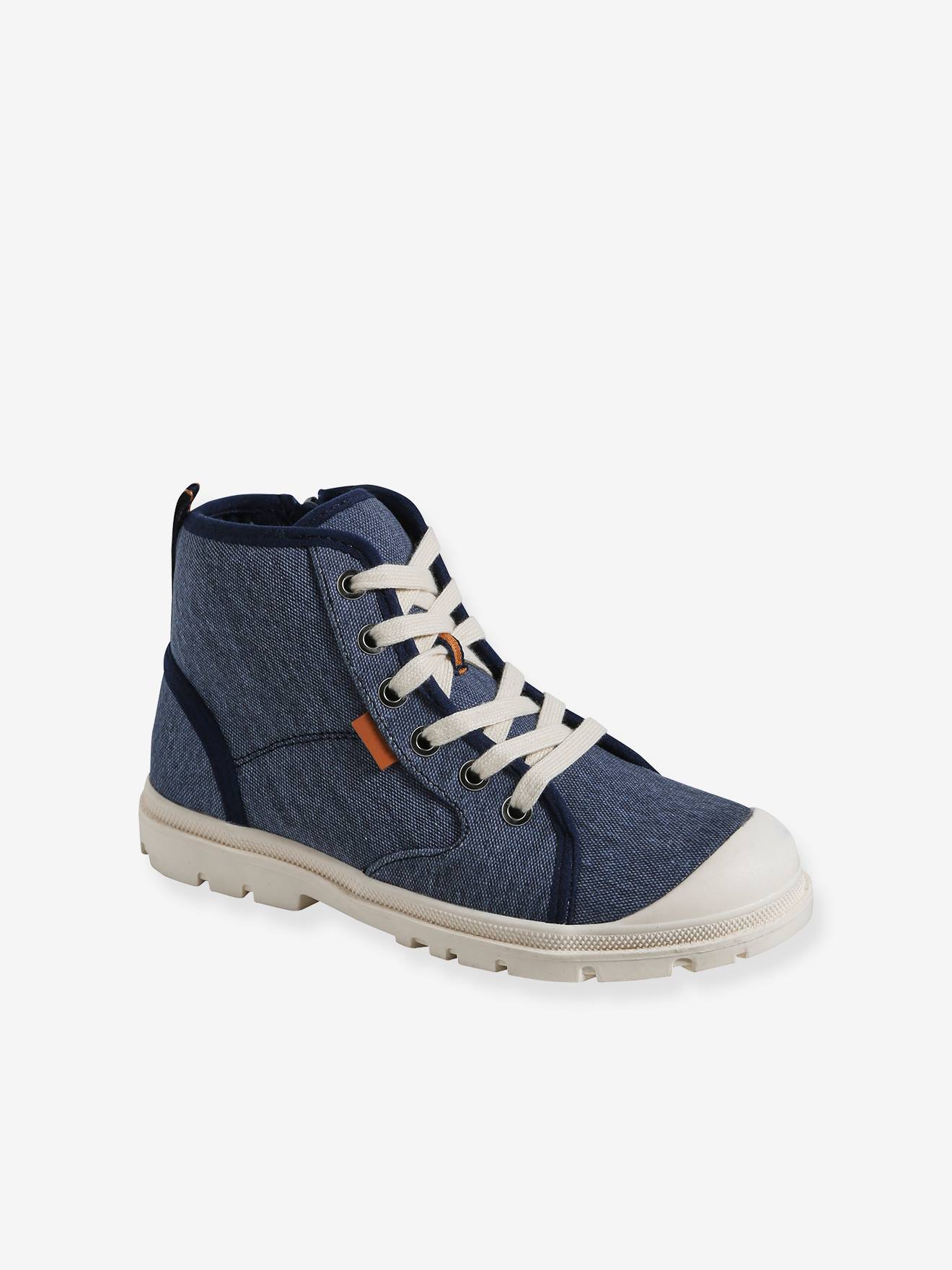 Kinder Stoff-Sneakers mit dicker Sohle