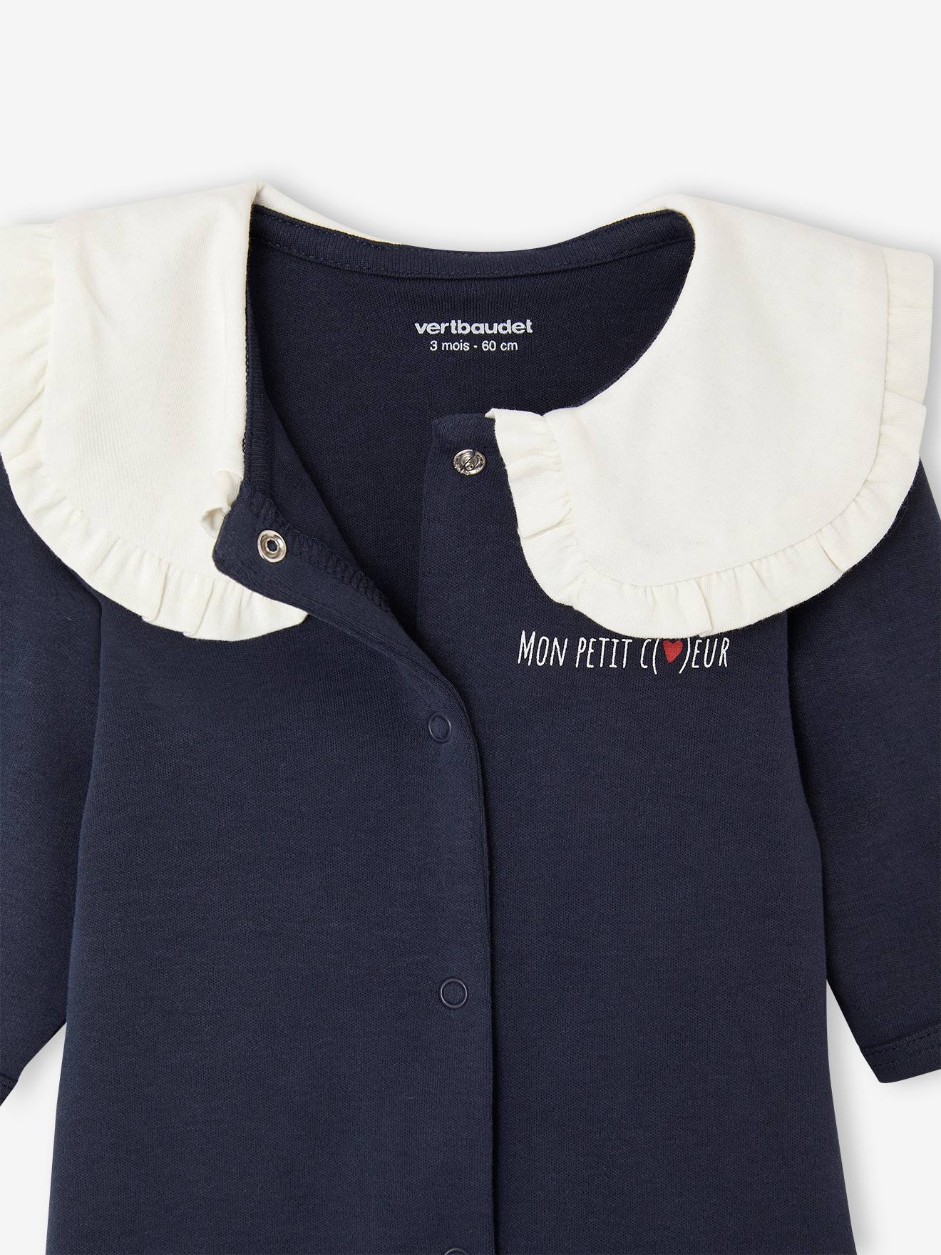 Thumbnail - 3er-Pack Baby Strampler aus Interlock HERZ