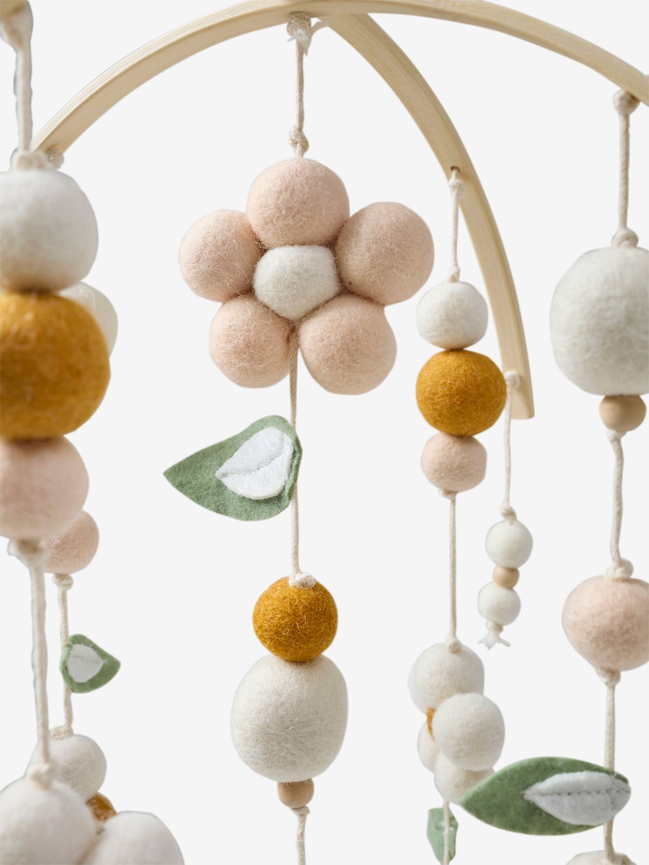 Thumbnail - Kinderzimmer Blumen-Mobile aus Filz