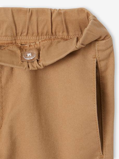 Jungen Cargohose mit Dehnbund OEKO-TEX®, Bundweite verstellbar dunkelkhaki+eisblau+graubeige 20