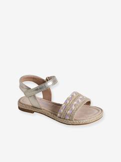 Kinderschuhe-Kinder Klett-Sandalen mit Anziehtrick