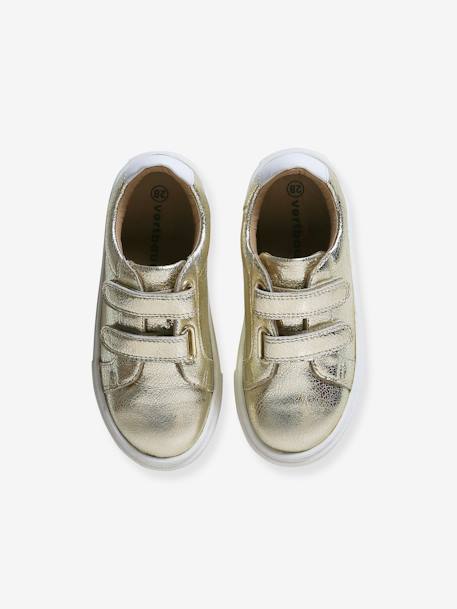 Kinder Sneakers in Metallic-Optik - gold - 5