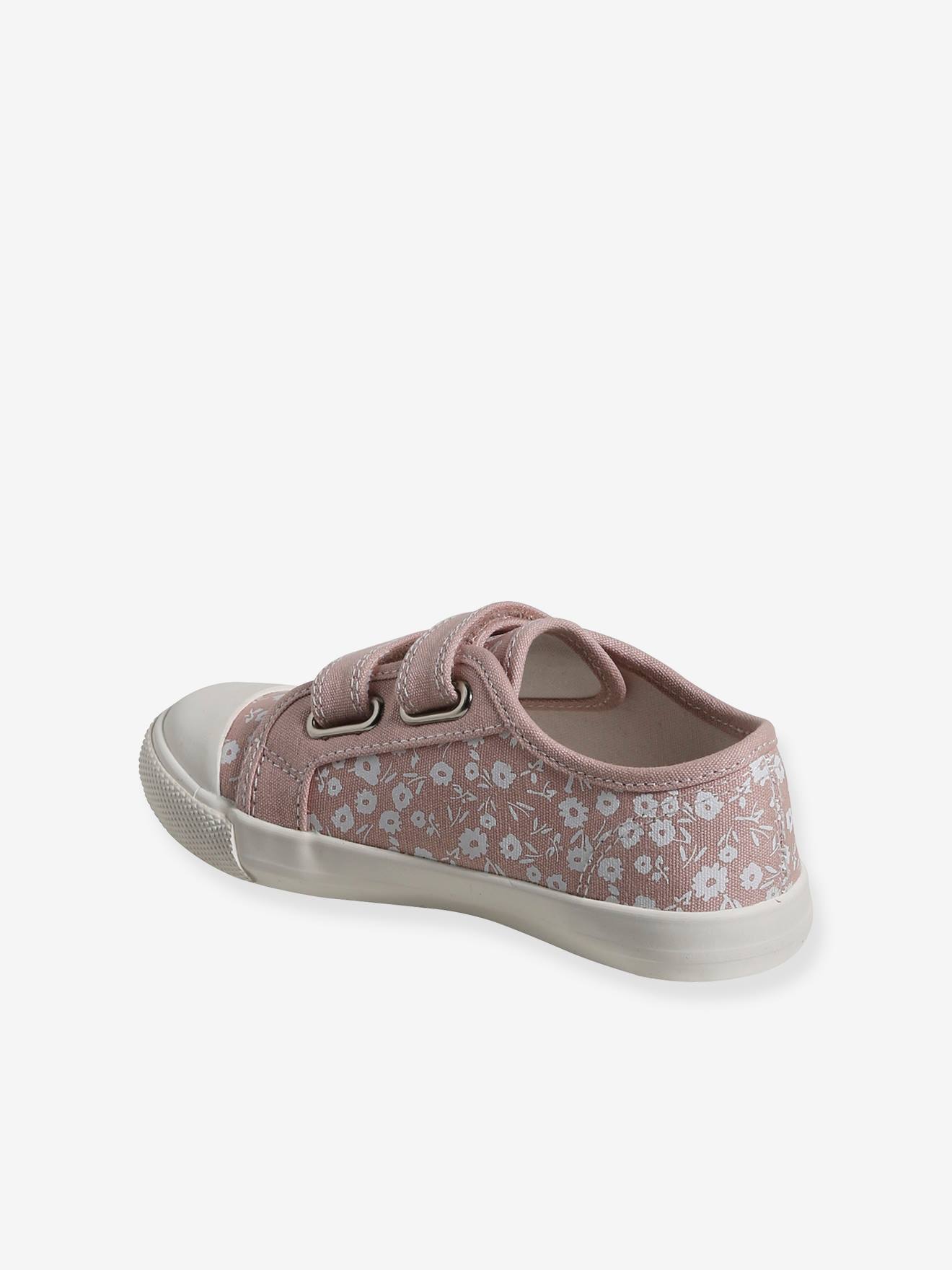 Thumbnail - Mädchen Stoff-Sneakers mit Klett und Anziehtrick