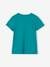 Mädchen T-Shirt, Message-Print BASIC Oeko-Tex - bonbon rosa+erdbeer+himmelblau+koralle+marine+rot+tannengrün+vanille - 25