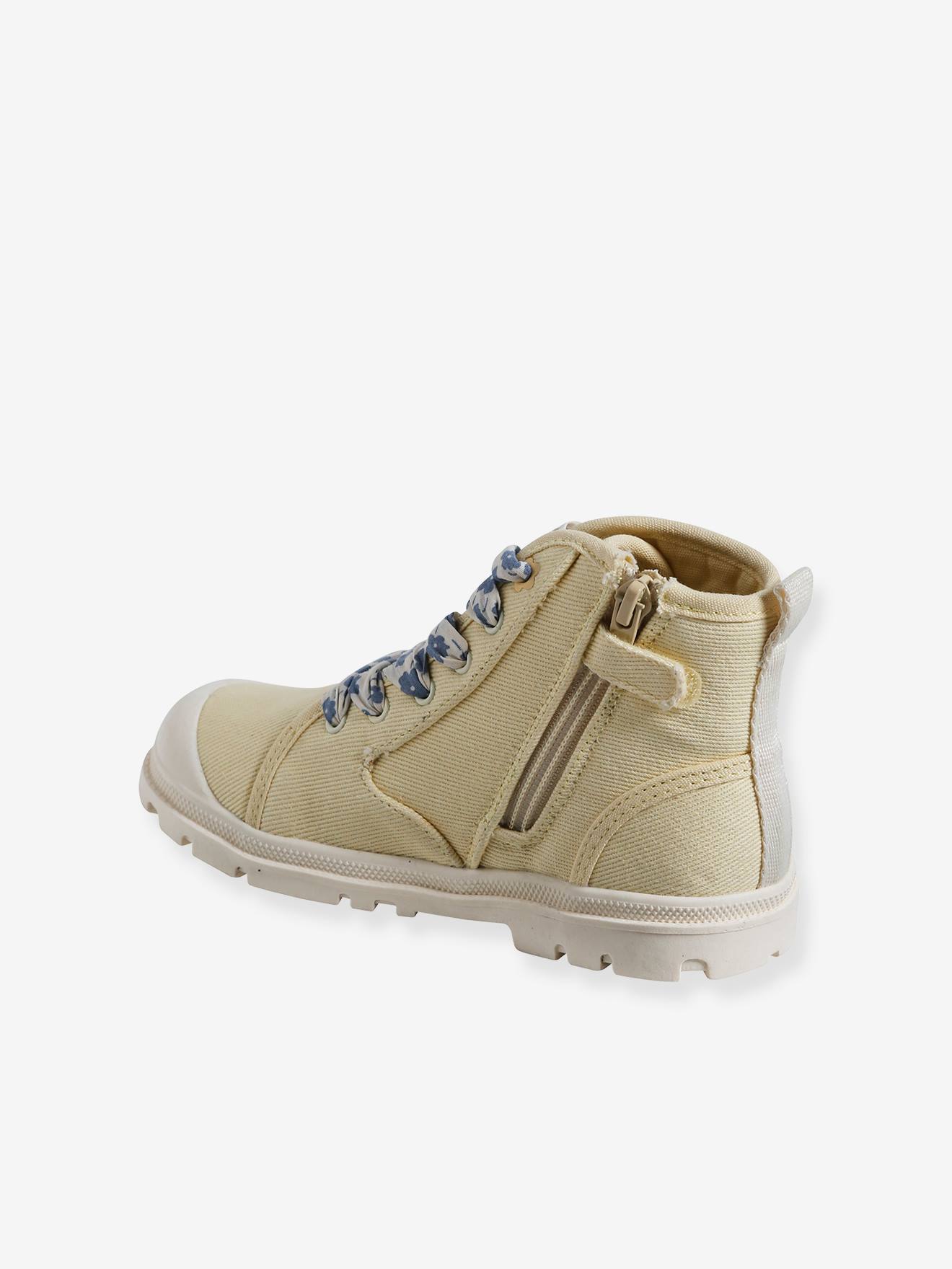Thumbnail - Mädchen Stoff-Sneakers mit dicker Sohle