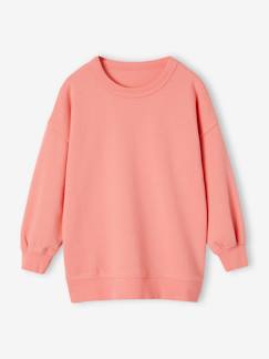 Langes Mädchen Sweatshirt mit Motiv hinten Oeko-Tex  [numero-image]