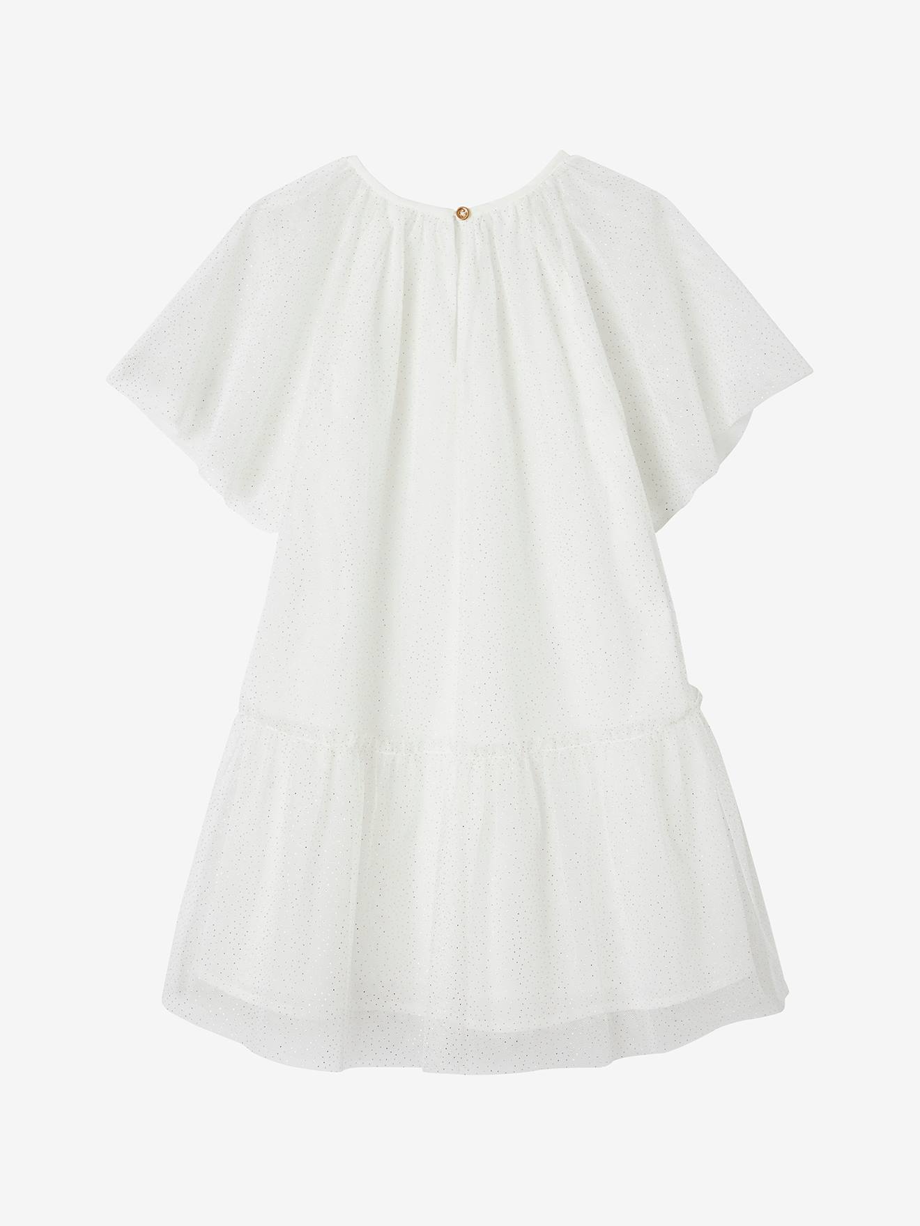 Thumbnail - Mädchen Festkleid mit Schmetterlingsärmeln