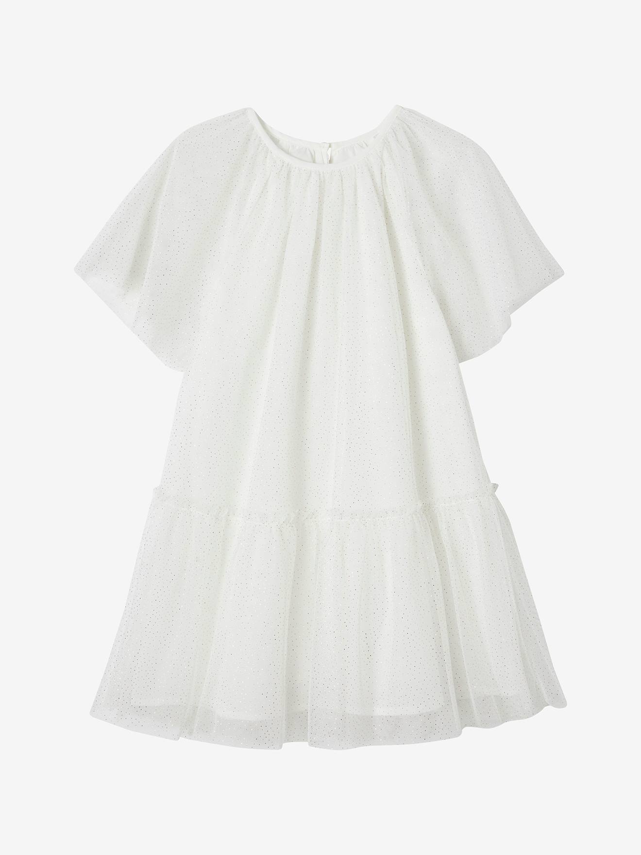 Thumbnail - Mädchen Festkleid mit Schmetterlingsärmeln
