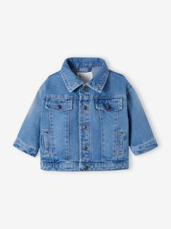 Babymode-Mäntel, Jacken, Overalls & Ausfahrsäcke-Baby Jeansjacke