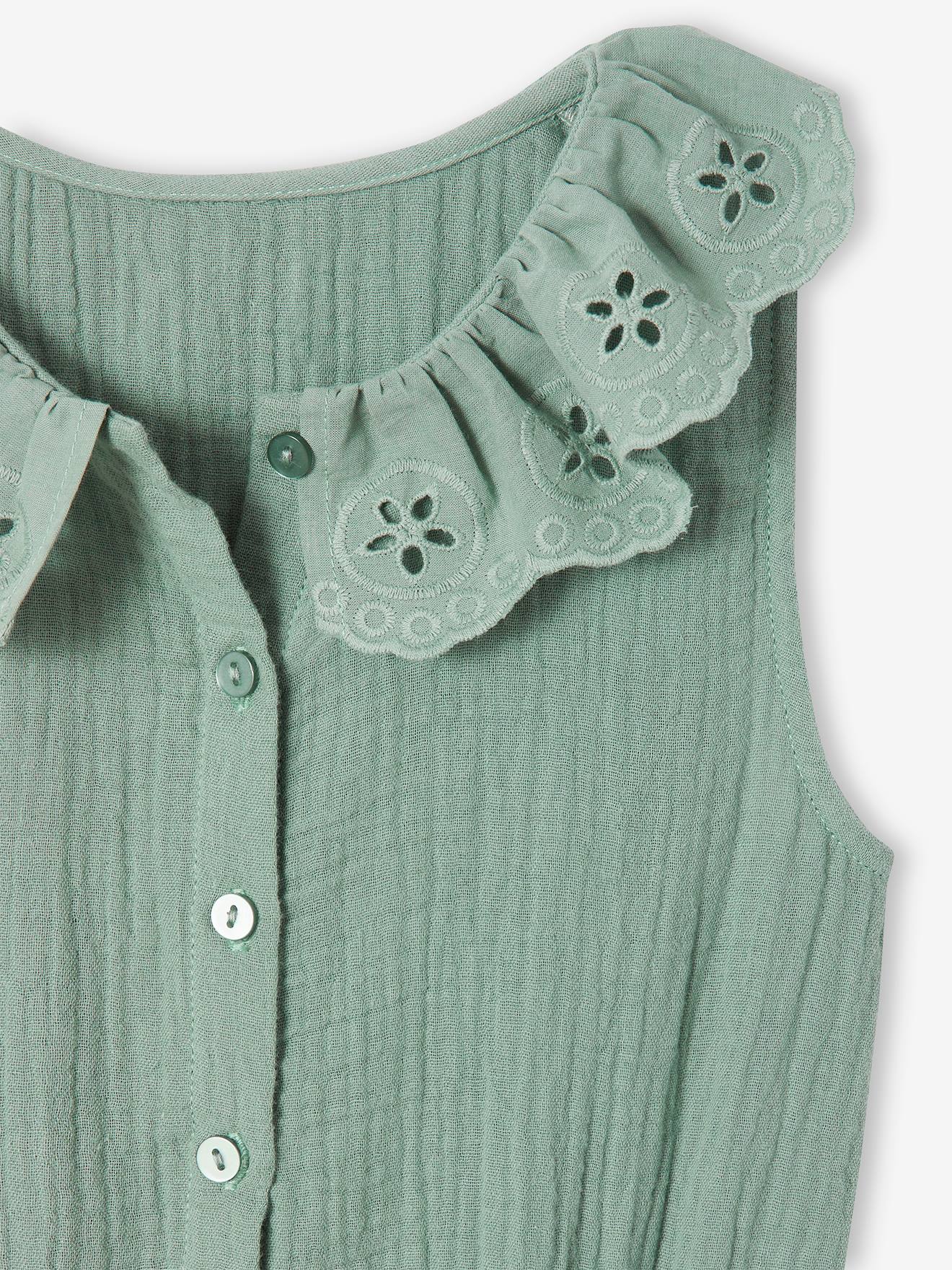 Thumbnail - Mädchen Jumpsuit aus Musselin