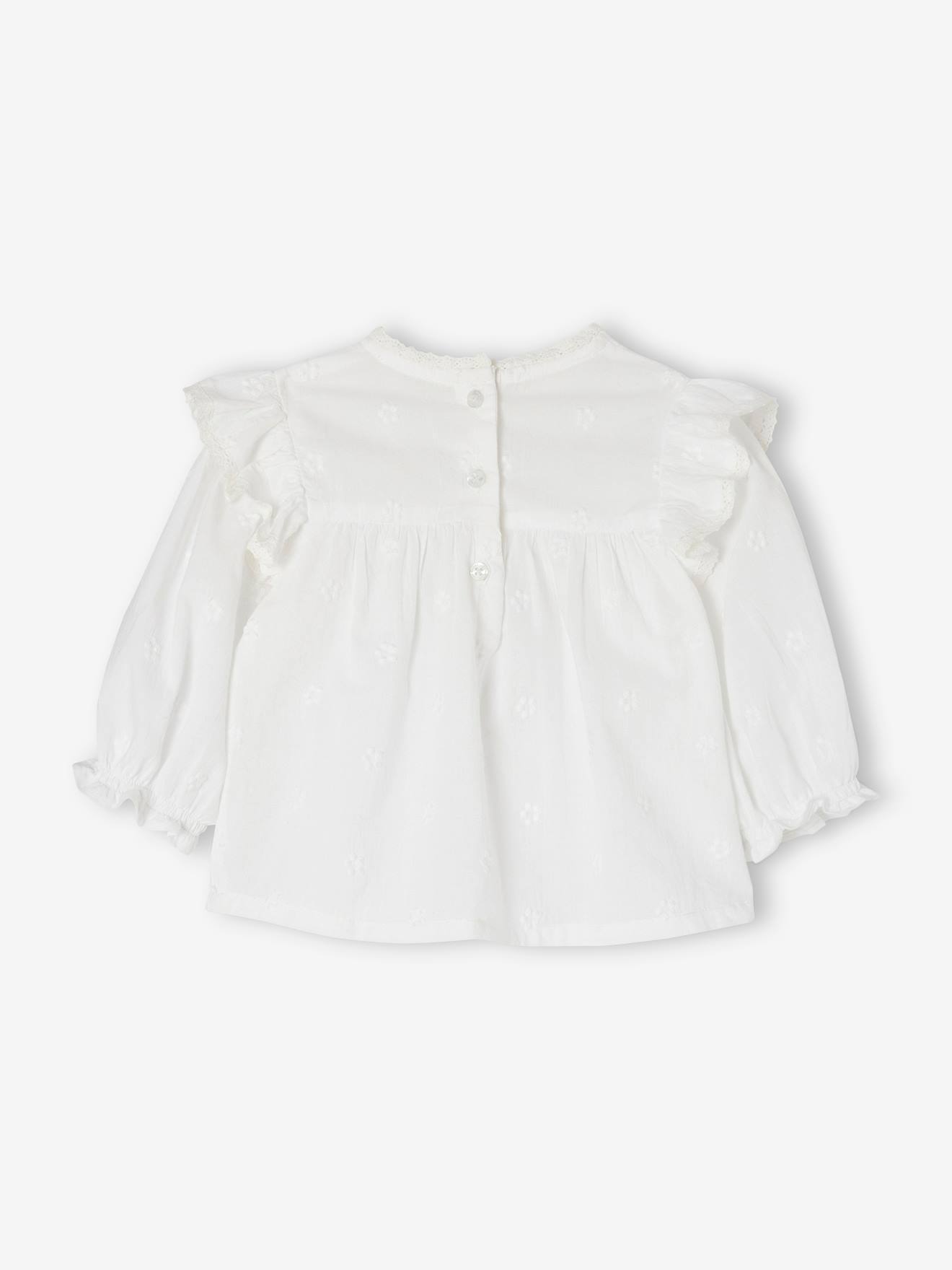 Thumbnail - Mädchen Baby Bluse mit langen Ärmeln