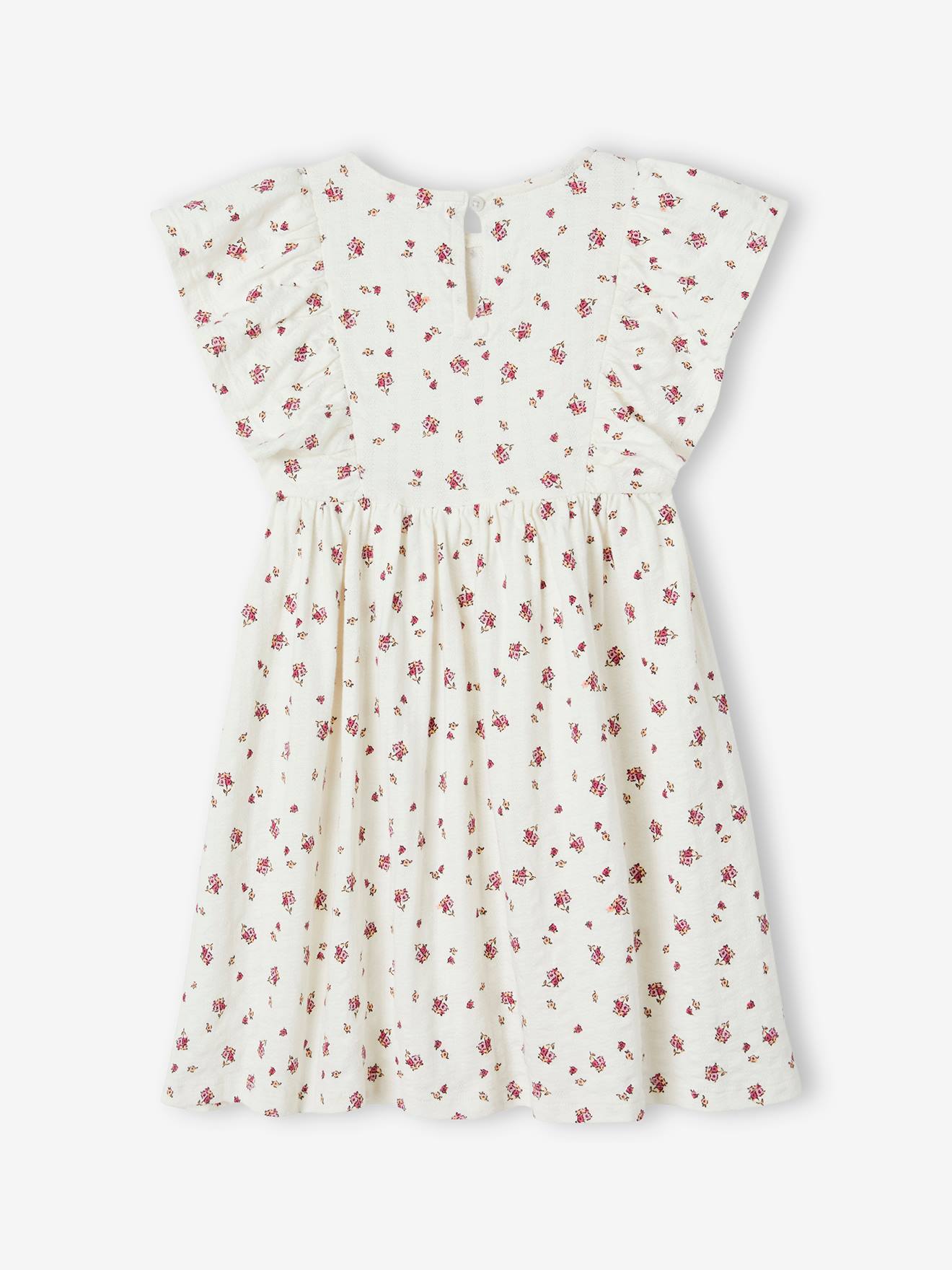 Thumbnail - Mädchen Kleid mit Reliefstruktur