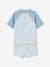 Jungen Baby-Set mit UV-Schutz: Shirt, Badehose & Sonnenhut Oeko-Tex - aquamarine - 5
